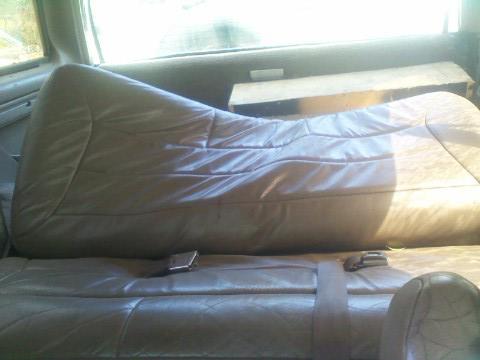 1996 Ford Bronco - what happens when 3 large guys are in the back seat when the truck is going airborn numerous times