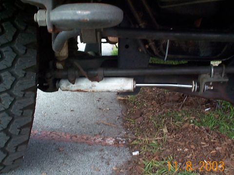 1992 Ford Bronco - Happened at the Hooters course 11/03, this is my second bent stabilizer in 4 months.