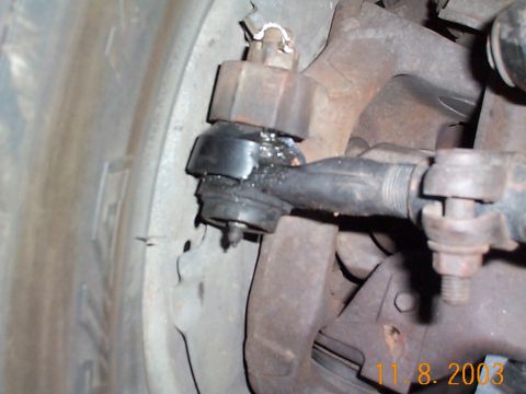 1992 Ford Bronco - Got torn on a log at Hooters 11/3