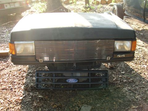 1988 Ford Bronco - yup she is for sale if anybody wants her. I never really cared for those billet grills but the truck came with the orignal one as well.