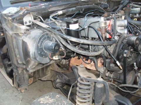 1988 Ford Bronco - looks so much nicer to work on...
