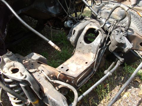 1988 Ford Bronco - Took a straight gallon of purple power to get the grease and sluge off & there is still some left...