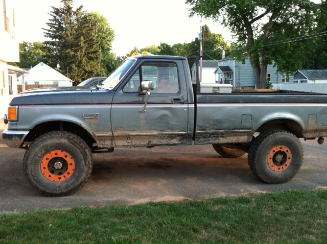 1991 Ford F-250 in 2012