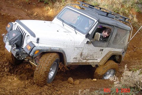1989 Ford Bronco - Jeff on the hill also