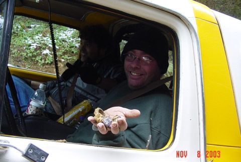 1989 Ford Bronco - Tony is pretty happy about his u joint