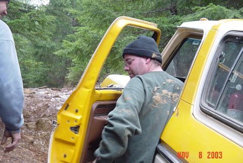 1989 Ford Bronco - Tony and I are sharing a laugh