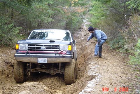 1989 Ford Bronco - Me trying to talk him up
