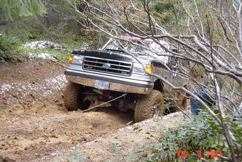1989 Ford Bronco - I gave it a few tries...nobody from our camp made it up.