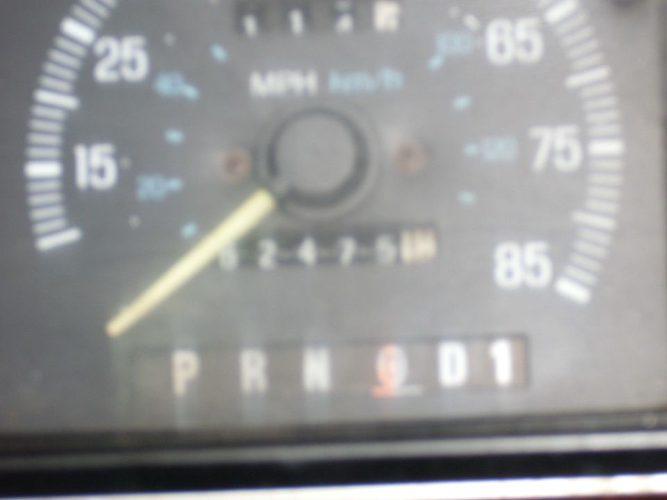 Hard to believe still you could find a bronco with only 62,000 miles on it. Of course some could say it rolled over BUT if you look at the 17 years of registration slips i found in the truck, this truck only saw 11,000 miles in it's first 12 years...lol