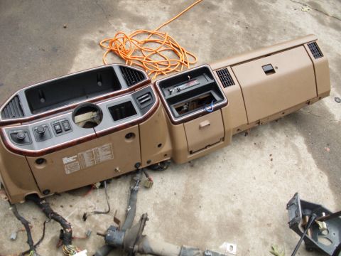 1988 Ford Bronco - Not as hard as you would think it is to get the whole dash off in one piece. The connectors on the other hand are just your typical PITA fo…