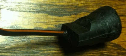 1967 Pontiac Grand Prix - This is an electrical connector with a wire, not a 1967 Pontiac Grand Prix engine part.