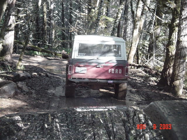 Out on the trail sunday morning