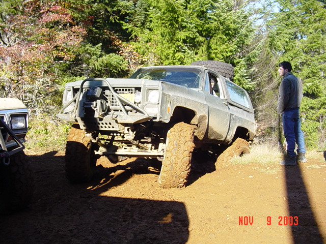 Top of the powerline hill