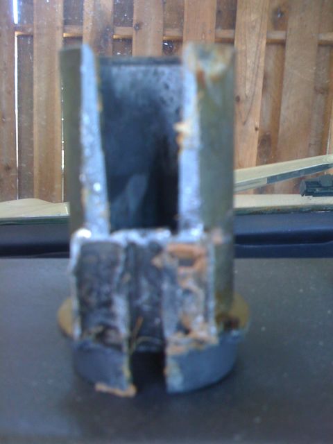 1964 Ford Ranchero - This photo shows a damaged shifter part, not a 1964 Ford Ranchero.