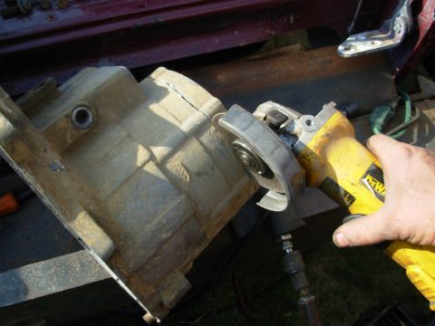 1983 Ford Bronco - I think this will be a better (and cheaper) way to clock the t-case than buying a ring. This is my Bronco's ORIGINAL ('83) NP208F, which gr…