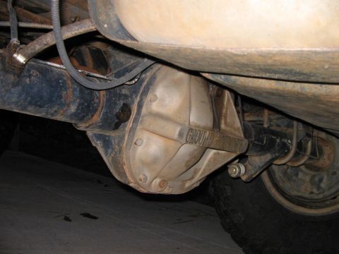 1992 Ford Bronco - Gound Pounder Diff cover