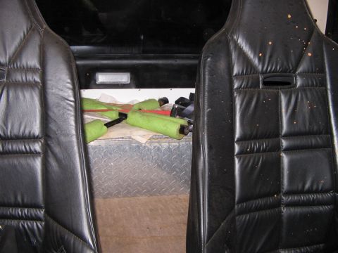 1992 Ford Bronco - replaced the bench seat with 2 Summit bucket seats. Much lighter.