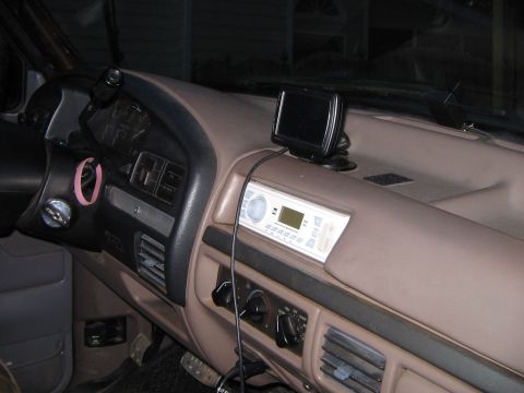 1992 Ford Bronco - Marine radio. Have not broke it yet.