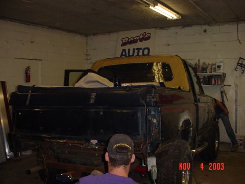 1988 Ford Bronco - Getting some much needed body repair done.