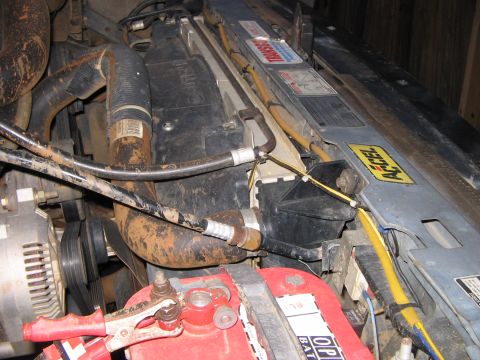 1992 Ford Bronco - Upgrade the head light wiring. Used a harness from JC Whitney. 36 bucks.
