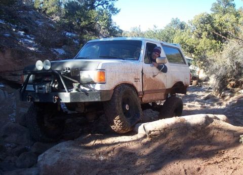 1990 Ford Bronco - Lower Helldo entrance 3/03