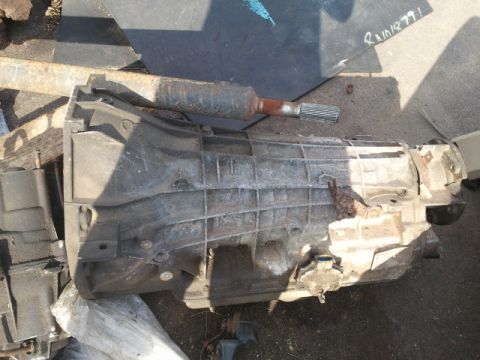 1993 Ford Bronco - Transmission assembly and driveshaft are shown as a spare part.