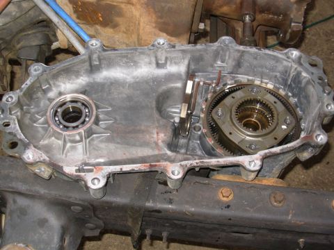 1983 Ford Bronco - This half also looks fine, other than the worn rib for the pump stay arm at the Right near the top of the photo.
