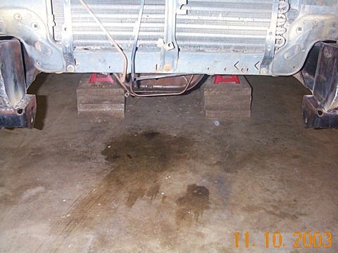 1986 Ford Bronco - There will be a 2x3 crossmember running between the frame and connecting the hangars.