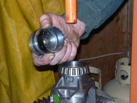 1991 Ford Bronco - Special carrier bearing presser