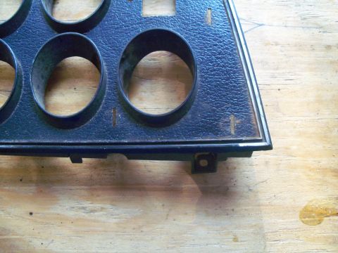 1979 Ford Ranchero - After padded trim panel removed you can get a better look at the damage that has occurred from years of service and wear.