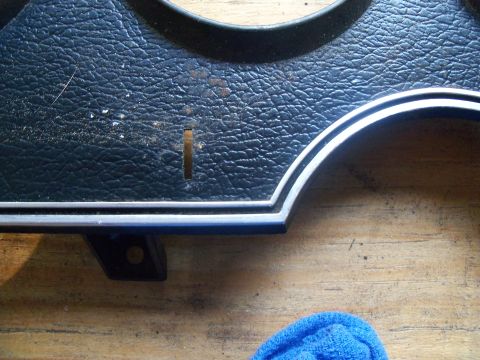 1979 Ford Ranchero - This pic shows the finished product after both trim lines were painted using the leafing pen. Very close if not an exact match to the facto…