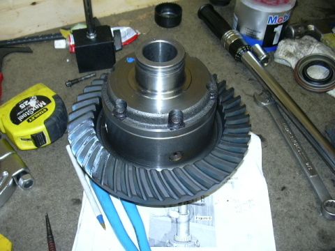 1991 Ford Bronco - New 4.56 ring gear on new ARB locker :-)