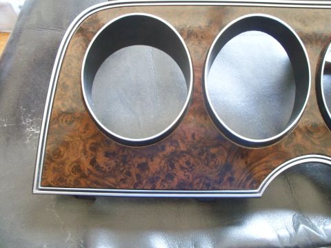 1979 Ford Ranchero - Restored gauge suround dash panel.