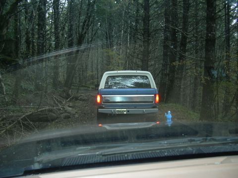 1991 Ford Bronco - Following Todd