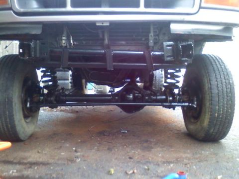 1993 Ford F-150 - Finally sitting on its own weight