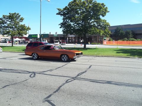 1970 Ford Ranchero - This 1970 Ford Ranchero is captured in a 3q front view, its distinctive body style.