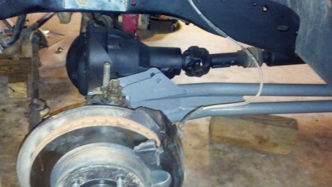 1992 Ford Bronco - New arms installed.