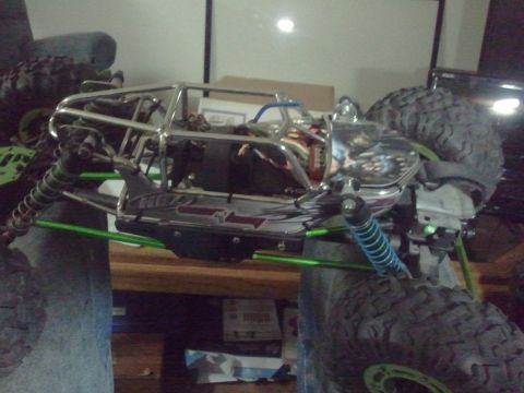 1985 Ford Bronco - This remote control rock crawler features a detailed interior and a robust suspension system.
