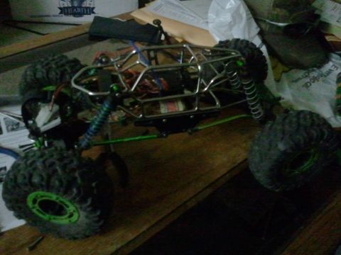 1985 Ford Bronco - This is a remote control rock crawler chassis, not a 1985 Ford Bronco.