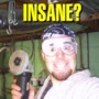 1991 Ford LTD Crown Victoria - A small, heavily compressed avatar-sized photo of a bearded man in a white t-shirt and bandana standing in a garage or shed, with the word…