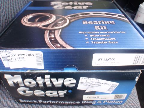 2000 Dodge 1500 - Boxes for Motive Gear bearing kits, suitable for differential, transmission, and transfer case applications.