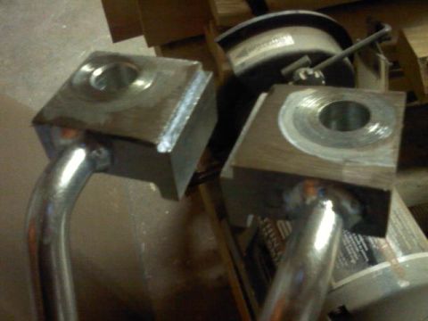 1993 Ford F-150 - Both lines after the bench grinder