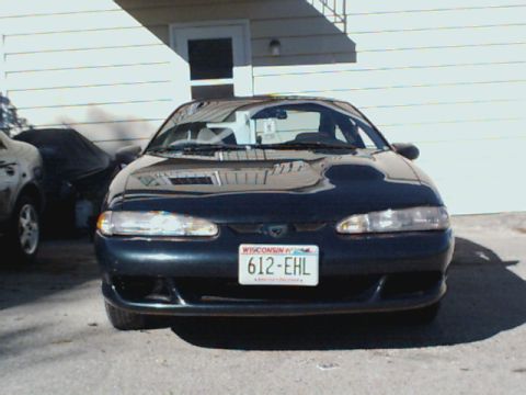 1994 Eagle Talon - Front view of a 1994 Eagle Talon with a Wisconsin license plate.