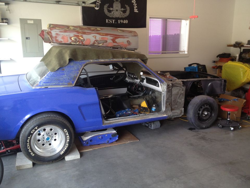 Passenger side prep