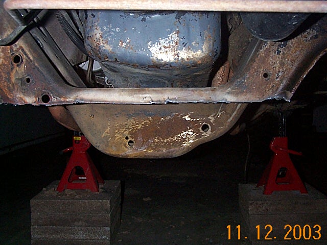 still needs to be cleaned up with the grinder.