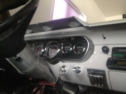 1965 Ford Mustang - 65 mustang dash before pad delete