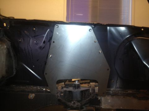 1965 Ford Mustang - 65 Mustang Heidts inner fender shock tower replacement panel