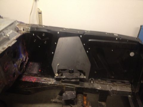 1965 Ford Mustang - 65 Mustang Heidts inner fender shock tower replacement panel