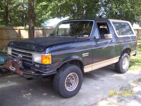 1990 Ford Bronco - Starting point.