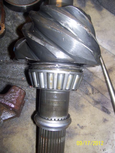1990 Ford Bronco - Last 9" I set up I dont recall shims going behind the pinion bearing?
